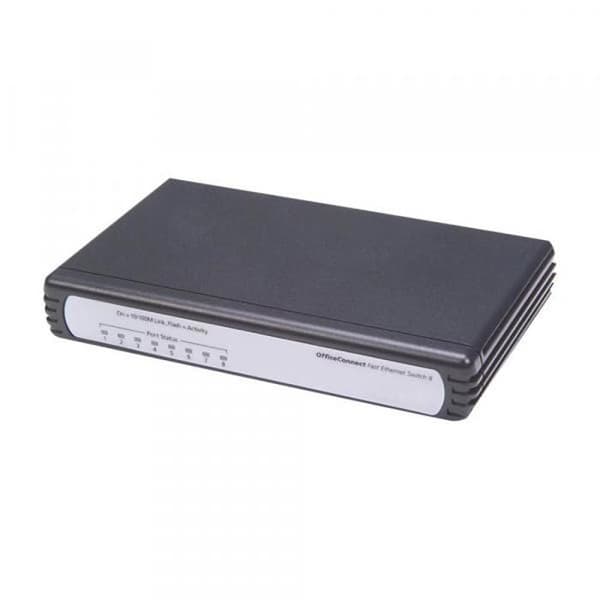 Hewlett Packard Enterprise V V1405C-8, Unmanaged Network Switch, L2, Full duplex- USED