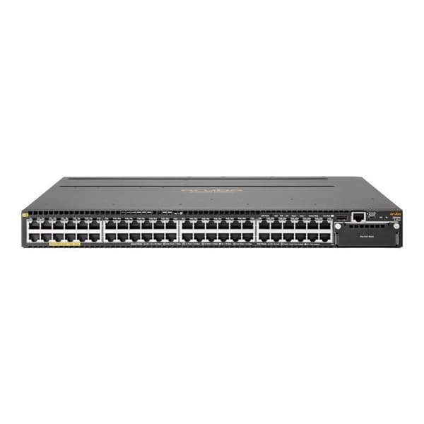 Switch - HPE - Aruba 3810M - 48G PoE+ - Managed - Rackmonterbar- USED Svart