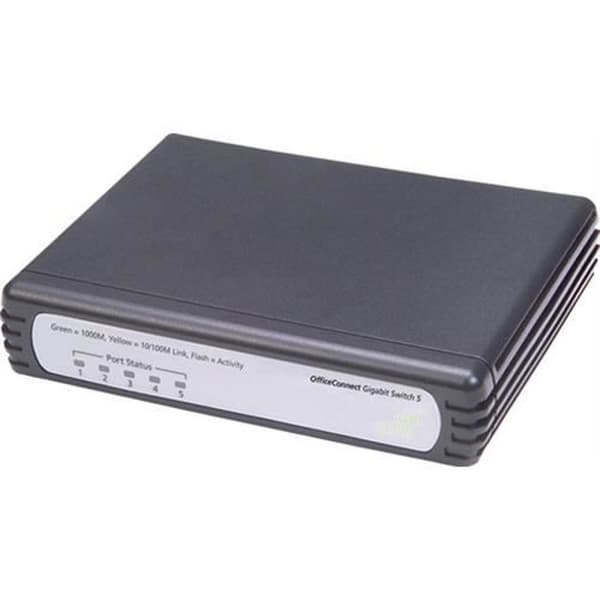 Hewlett Packard Enterprise V V1405C-5G Switch, Unmanaged Network Switch, L2, Full duplex- USED