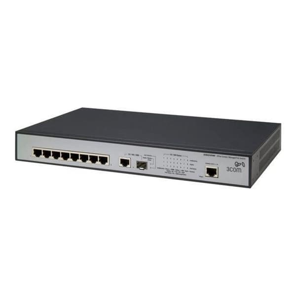 HP V1905-8-PoE hanterad 8-portars switch- USED Grå