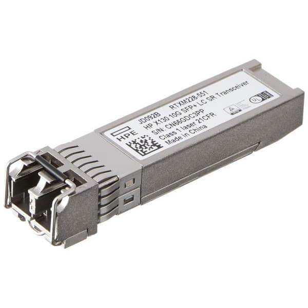 Modul SFP+ - HPE - JD092B - 10 GigE - 10GBase-SR - LC