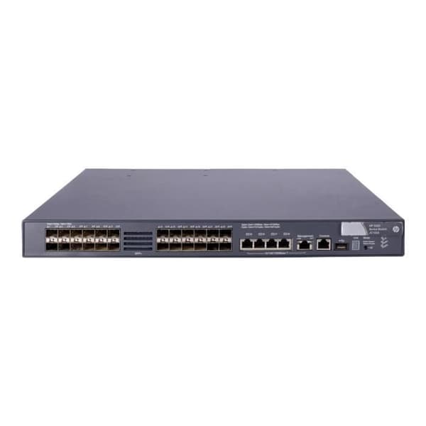 HPE 5820X-24XG-SFP+ Switch C3 Managed Switch 24 x 10 Gigabit SFP+ + 4 x 10-100-1000 Rackmonterbar
