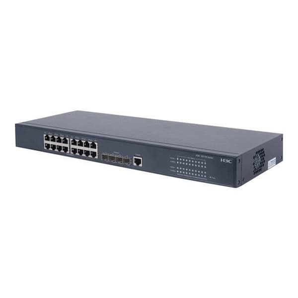HP A5120-16G SI Switch - 16 portar - Managed - Rackmonterbar- USED Svart