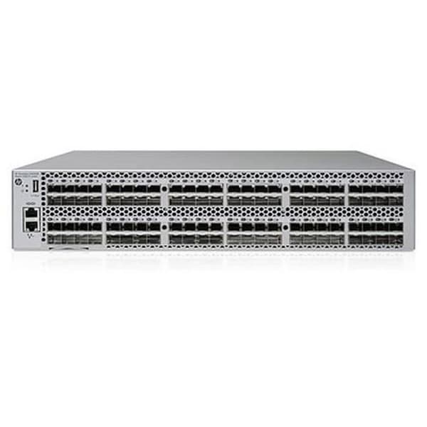 Hewlett Packard Enterprise StoreFabric SN6500B, Managed Network Switch, 2U- USED Grå