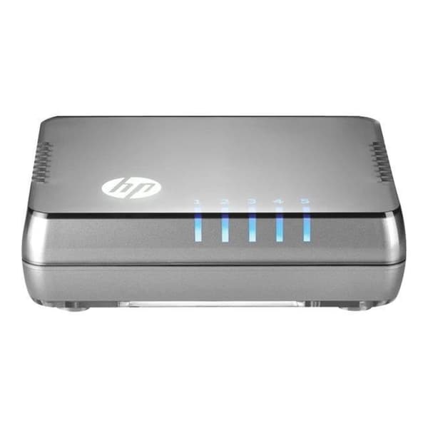Switch HP 1405-5 v2 Switch - switch - 5 tum...- USED Grå