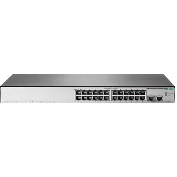 HPE OfficeConnect 1850 24G 2XGT 26-portars Hanterbar Ethernet-switch - 2 lager stöds - Twisted Pair - 1U hög