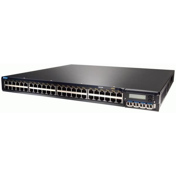 JUNIPER EX 3200 48P - SWITCH - C3 - MANAGED - 48 X 10/100/1000 - DESKTOP DATOR - POE- USED