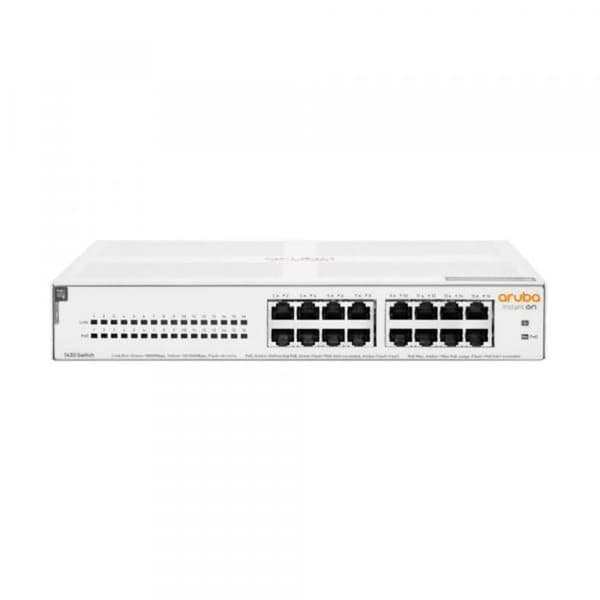 HPE Aruba Instant On 1430 16G Class4 PoE Switch 124W- USED Vit