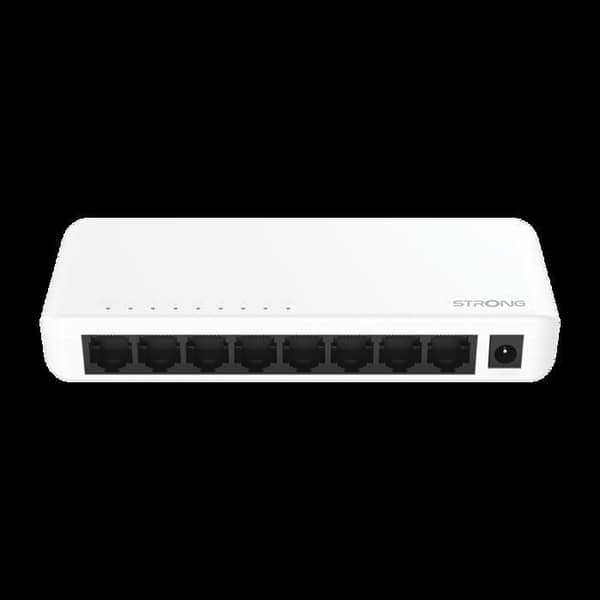 Switch | STARK | SW8000P | 8 Gigabit Ethernet-portar | Auto MDI/MDX-funktion | Mycket hög hastighet