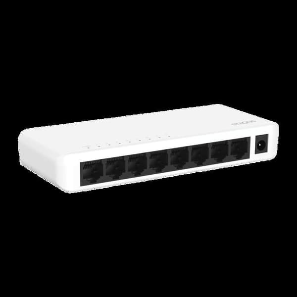 Switch | STARK | SW8000P | 8 Gigabit Ethernet-portar | Auto MDI/MDX-funktion | Mycket hög hastighet