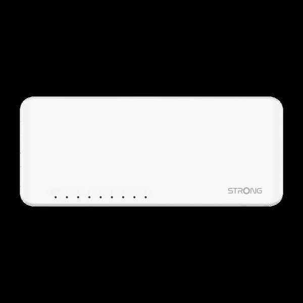 Switch | STARK | SW8000P | 8 Gigabit Ethernet-portar | Auto MDI/MDX-funktion | Mycket hög hastighet