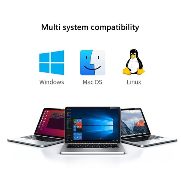 USB + USB-C Hub Adapter Converter USB 3.0 + 3xUSB 2.0 + PD 100W