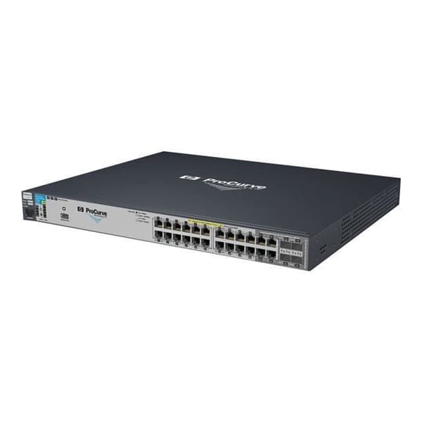 HP E2910-24G-PoE+ al-switch - Managed - 24 portar - Gigabit Ethernet - PoE- USED Grå