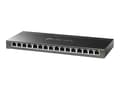 Miniatyrbild 1 av 5: TP-Link TL-SG116E Unmanaged Pro - Switch - ohanterad - 16 x 10/100/1000 - skrivbordsmodell
