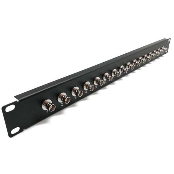 Euroconnex Patch Panel 0033 Bnc 1u 19´´ 16p Sort
