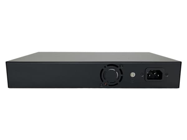 AVIZIO-kytkin 8x RJ45 PoE 1Gb/s + 2x SFP Uplink 1Gb/s + 1 RJ45-konsoliportti