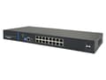Miniatyrbild 2 av 5: AVIZIO Switch 16x RJ45 PoE 1Gb/s + 2x SFP Uplink 1Gb/s + 1 RJ45 konsolport