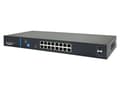 Miniatyrbild 2 av 5: AVIZIO Switch 16x RJ45 PoE 1Gb/s + 2x SFP Uplink 1Gb/s