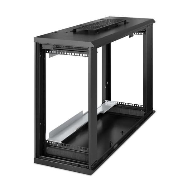 APC AR106VI hylla 6U Rack monterad på väggen Svart (NETSHELTER WX 6U LOW-PROFILE - 48,26 cm [19&amp;quot ], C-13, 500VA – 1,5kVA, 6U, 2