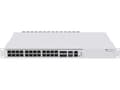 Miniatyrbild 4 av 5: MikroTik CRS326-4C+20G+2Q+RM - Switch - L3 - 20 x 2.5GBase-T + 4 x kombination 2.5/10 Gigabit SFP+ + 2 x 40 Gigabit QSFP+ - skrivbordsmodell, rackmon