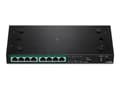 Miniatyrbild 5 av 5: TRENDnet TPE TG83 - Switch - 8 x 10/100/1000 (PoE+) - skrivbordsmodell, väggmonterbar - PoE+ (65 W) - TAA-kompatibel