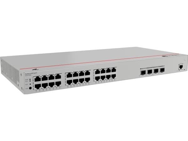 Huawei eKitEngine S220 Series S220-24P4X - Switch - Styrt - 24 x 10/100/1000 (PoE+) + 4 x 10Gb Ethernet SFP+ - front til side luftstrøm - rackmonterb