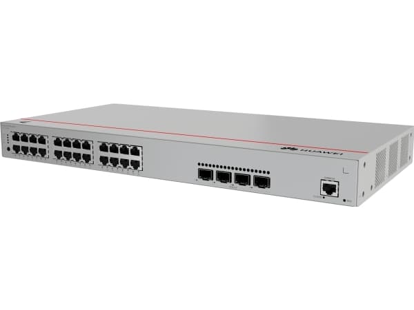 HUAWEI S310-24P4X 24x10/100/1000BASE-T-porttia 400W PoE+ 4x10GE SFP+-portit sisäänrakennettu verkkovirta