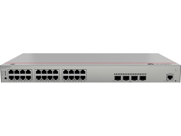 HUAWEI S310-24P4X 24x10/100/1000BASE-T-porttia 400W PoE+ 4x10GE SFP+-portit sisäänrakennettu verkkovirta