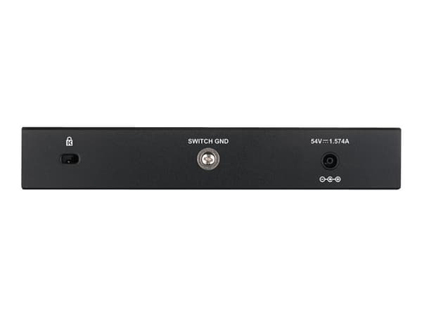D-Link EasySmart Switch DGS-1100-08P - V2 - switch - smart - 8 x 10/100/1000 (PoE) - skrivbordsmodell - PoE (64 W)