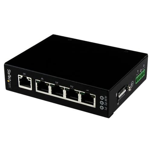 5PT INDUSTRIAL GIGABIT SWITCH/GIGABIT NETWORK SWITCH musta