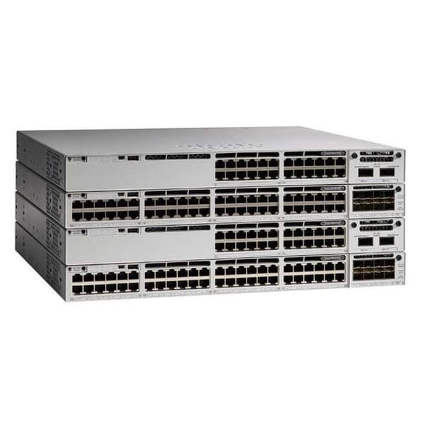 Cisco Vaihtaa Catalyst 9300x C9300x-24y-e Hopeinen