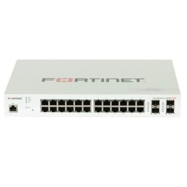 Switch - Fortinet - FS-224E - 24 Gigabit Ethernet-portar - Managed L2/L3 Vit
