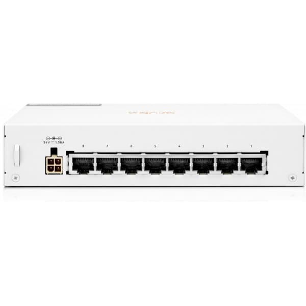 HPE Aruba Instant On 1430 8G Class4 PoE 64W - 8-port switch (R8R46A)