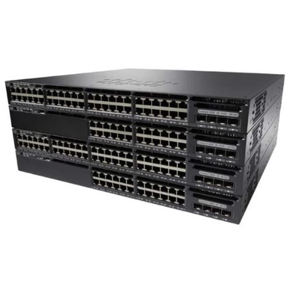 Cisco Catalyst 3650-48FS-E Switch - Managed - 48 x 10/100/1000 (PoE+) + 4 x SFP
