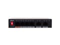 Pikkukuva 2 / 5: Dahua Technology PFS3006-4ET-60, Hallitsematon, L2, Fast Ethernet (10/100), Power over Ethernet -tuki, Seinäkiinnitteinen
