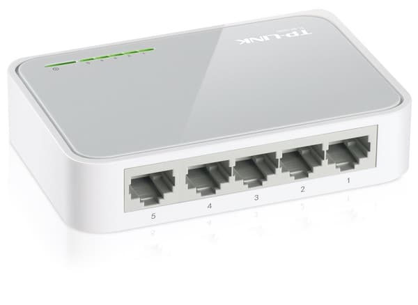 TP-LINK TL-SF1005D kytkin 5 porttia, 10/100Mb/s