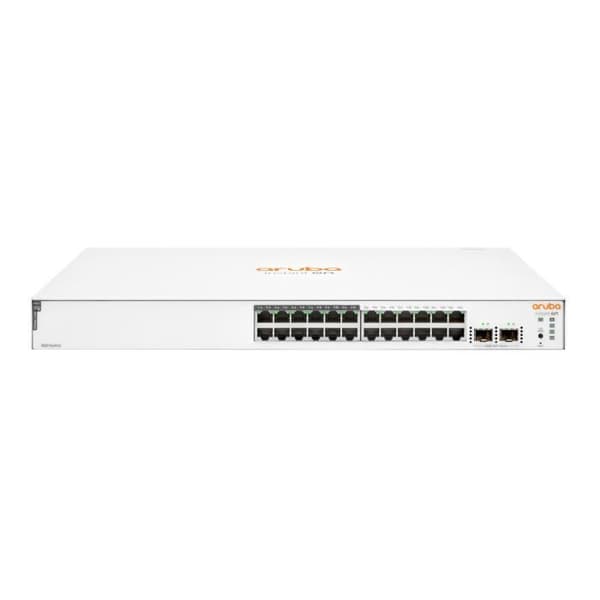 Aruba Instant On 1830 24G 12p Class4 PoE 2SFP 195W Managed L2 Gigabit Ethernet (10/100/1000) Power over Ethernet (PoE) 1U- USED