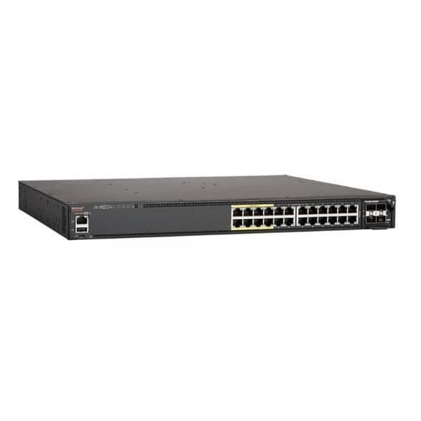 Switch - Brocade - ICX7450-24P - 24 portar - Gigabit Ethernet Svart