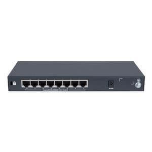 HPE OfficeConnect 1420 8G PoE+ (64W) 8-portars Ethernet-switch - 2 lager stöds - Twisted Pair - Rackmonterbar, Desktop- USED