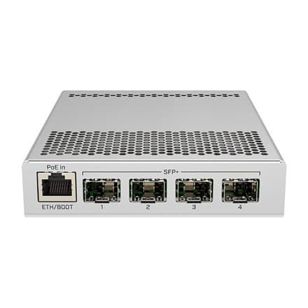 MikroTik | Skift | CRS305-1G-4S+IN | Web administreret | Desktop | 1 Gbps (RJ-45) porte antal 1 | SFP+-porte antal 4 Hvid