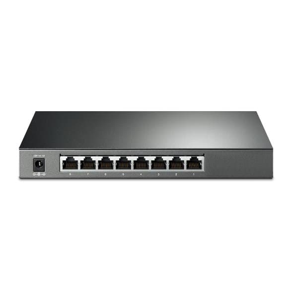 TP-LINK | JetStream 8-Port Gigabit Smart Switch | TL-SG2008P | Web Administreret | Desktop | 1 Gbps (RJ-45) porte antal | SFP-porte