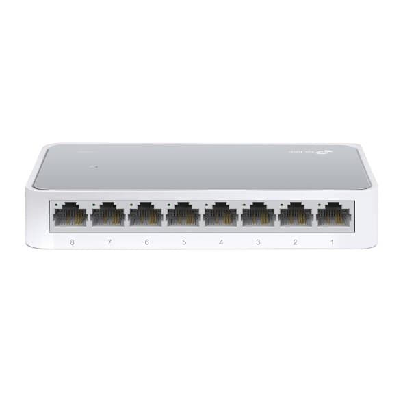 TP-LINK | Skift | TL-SF1008D | Uadministreret | Desktop | 10/100 Mbps (RJ-45) porte antal 8 | Strømforsyningstype Ekstern | 36 mdr Hvid