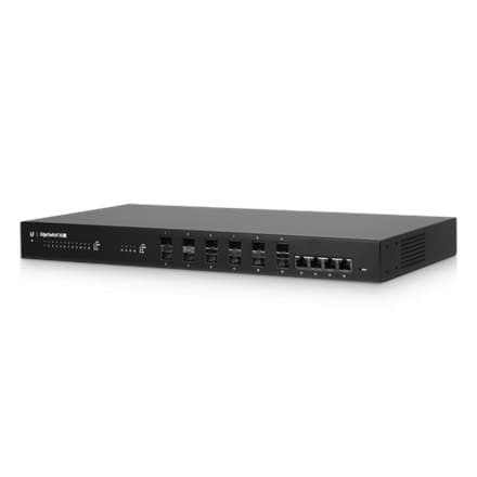 Ubiquiti | EdgeSwitch | ES-16-XG | Web administreret | Rackmonterbar | 10/100 Mbps (RJ-45) porte antal 1 | 1 Gbps (RJ-45) porte qua Sort