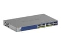Miniatyrbilde 1 av 5: NETGEAR Smart GS728TXP - V3 - switch - L3 Lite - smart - 24 x 10/100/1000 (PoE+) + 4 x SFP+ - stasjonær, rackmonterbar - PoE+ (190 W)