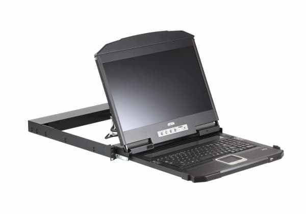 ATEN CL3800NW, 1920 x 1200 piksler, Full HD, stativmontering, 1U, svart
