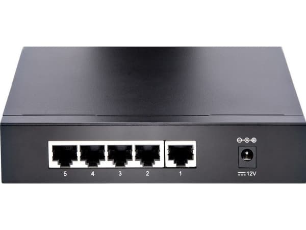 StarTech.com DS52000, Hallitsematon, 2.5G Ethernet (100/1000/2500), Täysin kaksipuolinen, Seinäkiinnitteinen