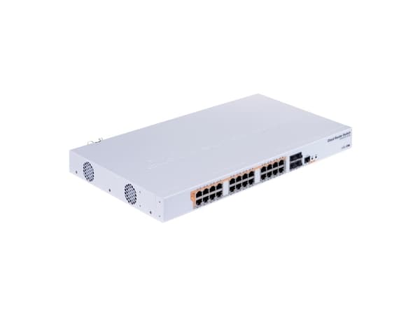 NET ROUTER/SWITCH 24 POE+/SFP+ CRS328-24P-4S+RM MIKROTIK