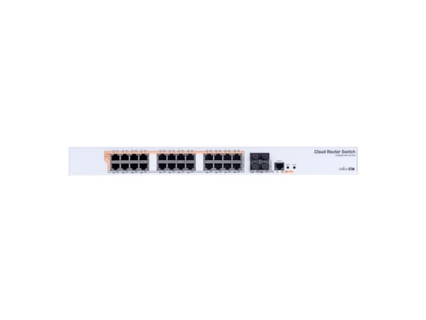 NET ROUTER/SWITCH 24 POE+/SFP+ CRS328-24P-4S+RM MIKROTIK