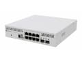 Pikkukuva 4 / 4: Mikrotik CRS310-8G+2S+IN: L3 Smart Switch, Managed, L3, 2.5G Ethernet (100/1000/2500), Power over Ethernet (PoE), Rack mounting, 1U