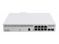 Pikkukuva 3 / 4: MikroTik CSS610-8P-2S+IN - Kytkin - smart - 8 x 10/100/1000 + 2 x 10 Gigabit SFP+ - pöytäkone, telineeseen asennettava - PoE+ (140 W)